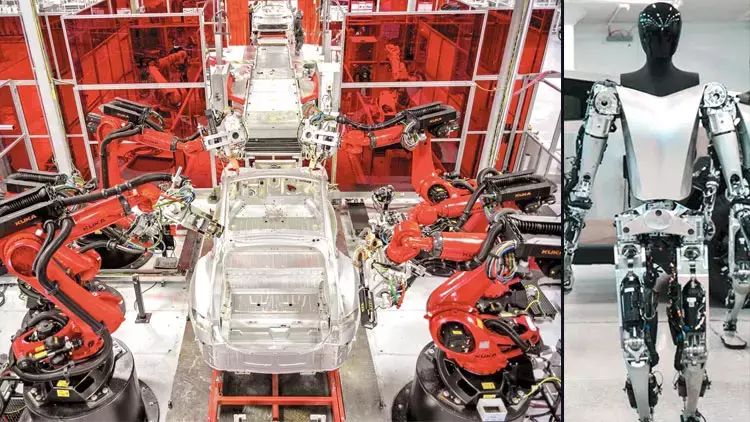 Tesla robotu mühəndisə hücum edib