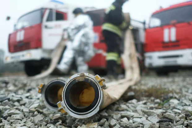 Mingəçevirdə yanğın olub, zərərçəkən var