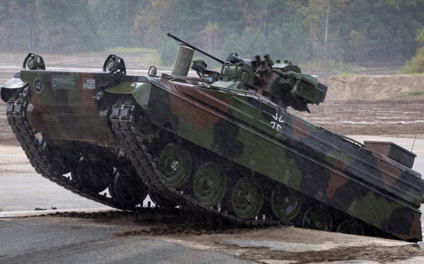 Almaniya Ukraynaya 10 zirehli texnika və döyüş sursatları göndərib