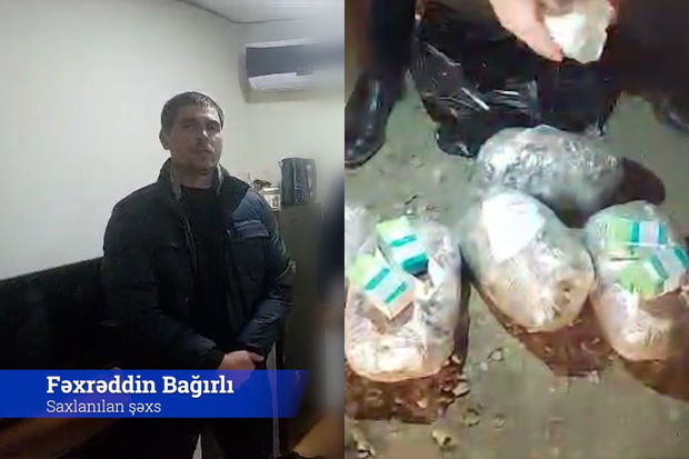 Qaradağ polisindən ƏMƏLİYYAT: Maşında külli miqdarda narkotik tapıldı - VİDEO