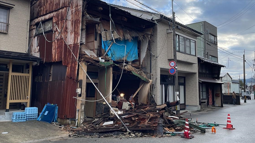 Yaponiyada zəlzələ nəticəsində ölənlərin sayı 168-ə yüksəlib