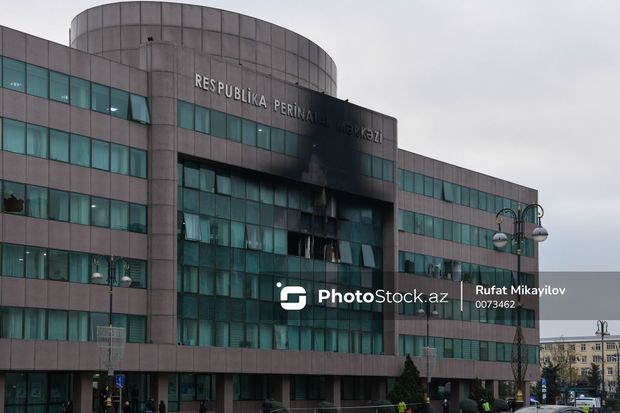 Perinatal Mərkəzdəki güclü yanğın zamanı dörd körpə ölüb - YENİLƏNİB + FOTO/VİDEO