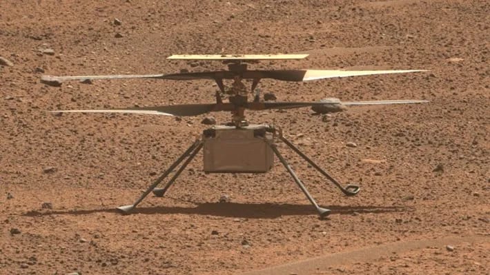 NASA-nın Mars helikopteri yeni uçuş rekordu vurub
