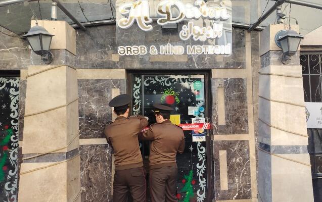 Bakının mərkəzində bu restoranın fəaliyyəti dayandırıldı