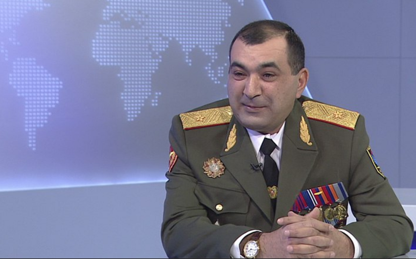 Erməni general restoranda baş verən atışmaya görə iki ay müddətinə həbs edilib