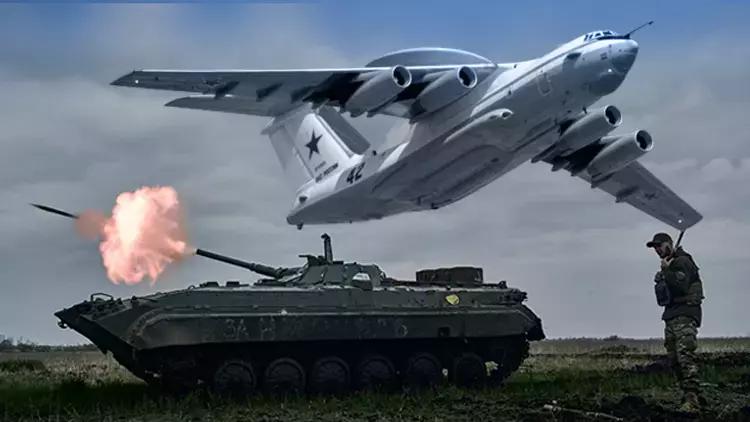 Rusiyanın strateji təyyarəsi Azov dənizi üzərində vurulduğu açıqlanıb