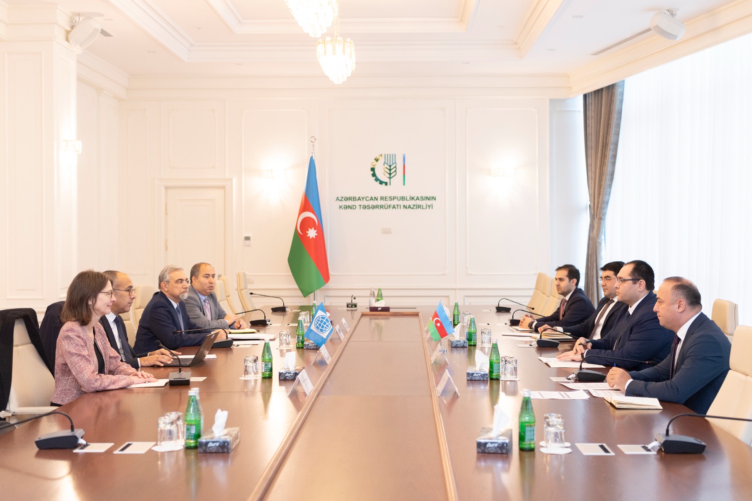 Kənd Təsərrüfatı Nazirliyində Dünya Bankının nümayəndə heyəti ilə görüş keçirilib