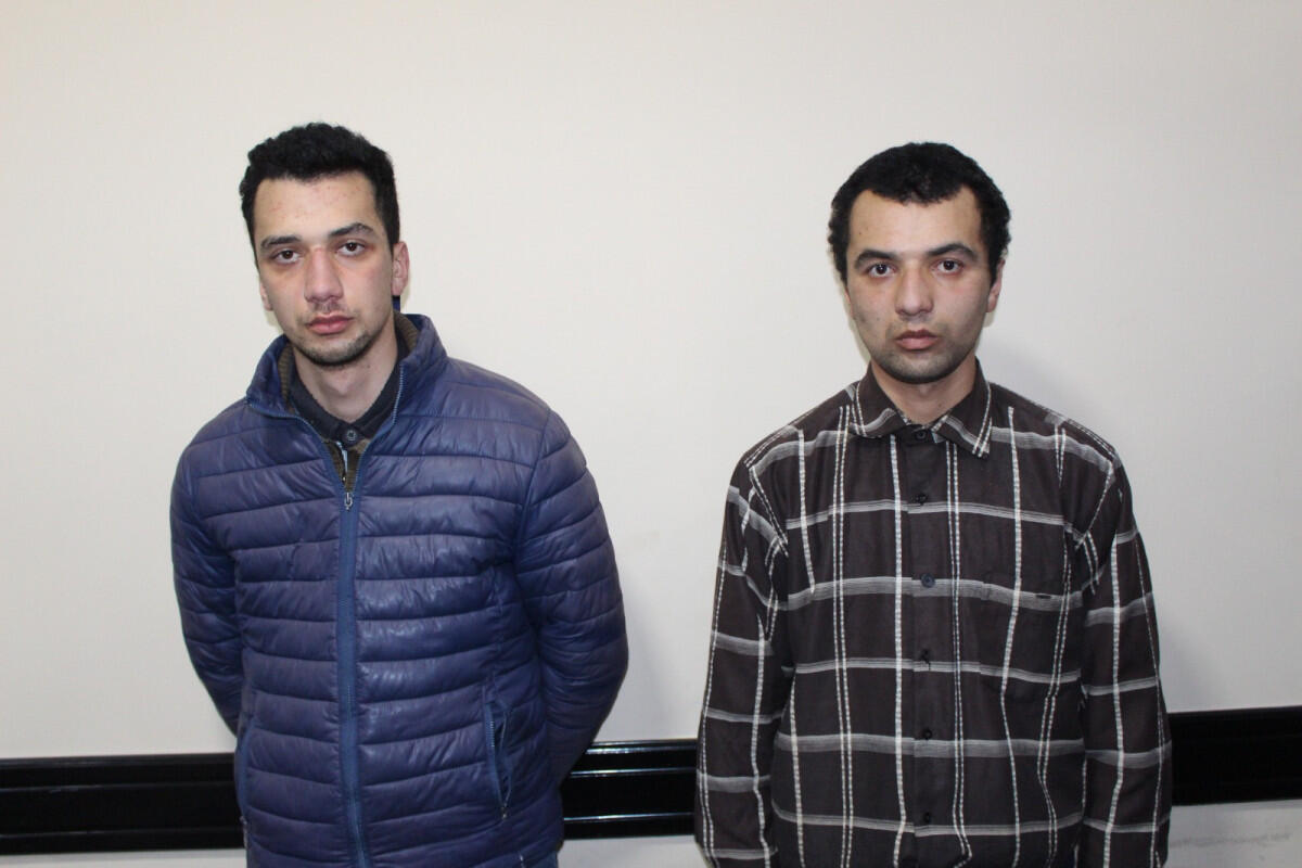 Oğurluq edən qardaşlar saxlanıldı - FOTO