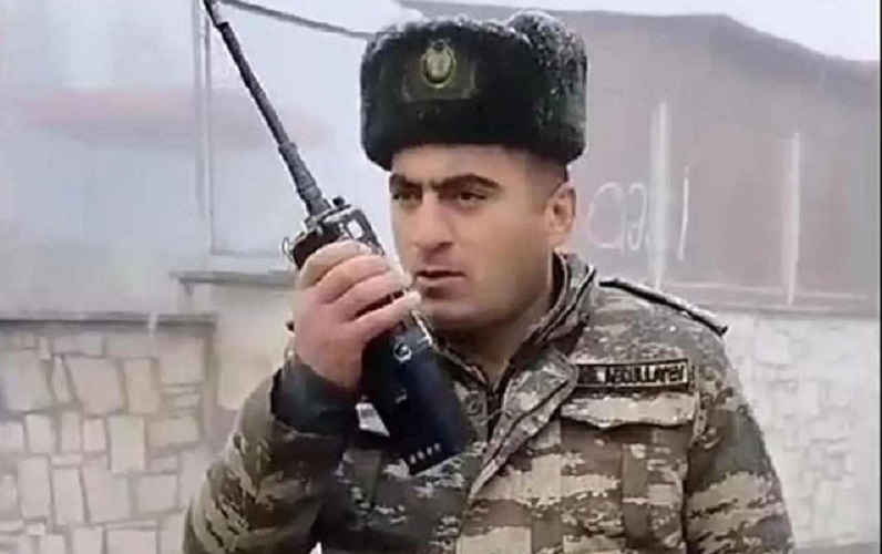 Qətlə yetirilən mayorun FOTOSU