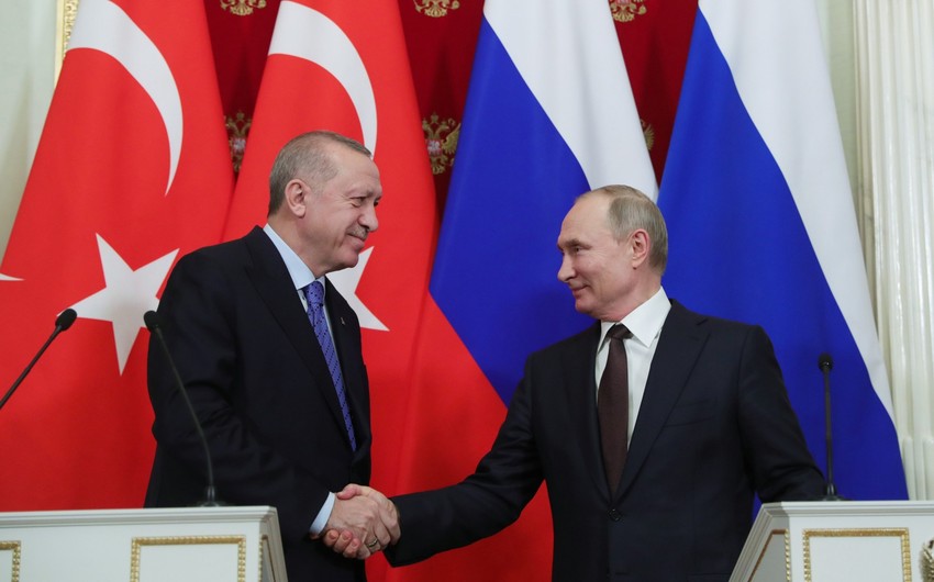 Rəcəb Tayyib Ərdoğan və Vladimir Putin Cənubi Qafqazdakı vəziyyəti müzakirə edəcək
