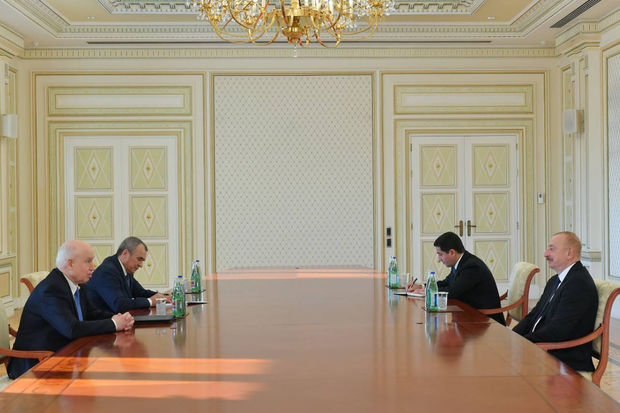 İlham Əliyev Müstəqil Dövlətlər Birliyinin baş katibini qəbul edib - YENİLƏNİB