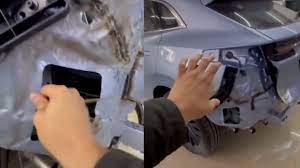 Təmirdə olan “Changan”ın metallarının zəifliyi gündəm oldu - VİDEO