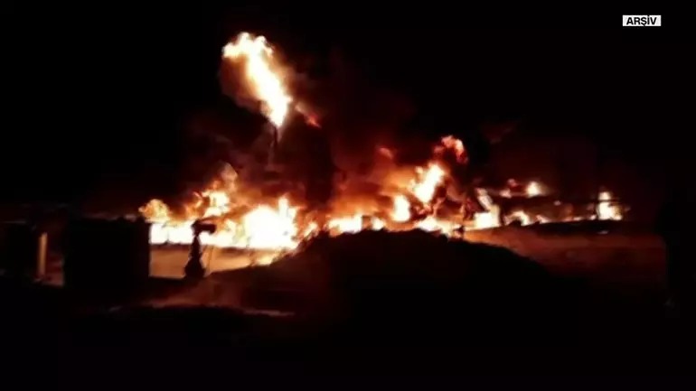 İran silahlı qüvvələri ABŞ-ın Suriyadakı bazasına hücum edib