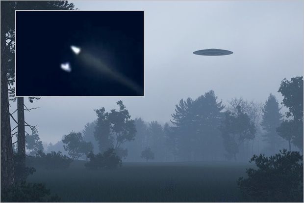 “Uçan boşqab”ın ABŞ-də nüvə başlığını sıradan çıxarmasının görüntüləri yayıldı - FOTO/VİDEO