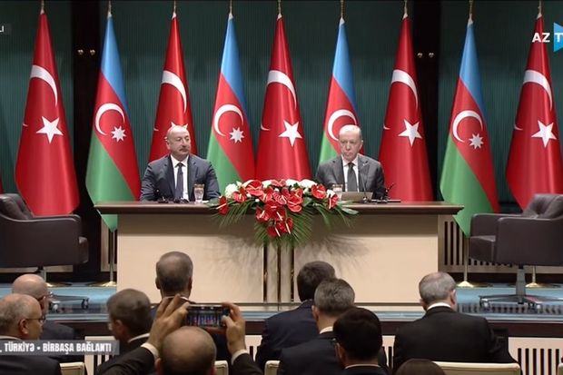 Azərbaycan və Türkiyə arasında sənədlərin imzalanması mərasimi - CANLI YAYIM