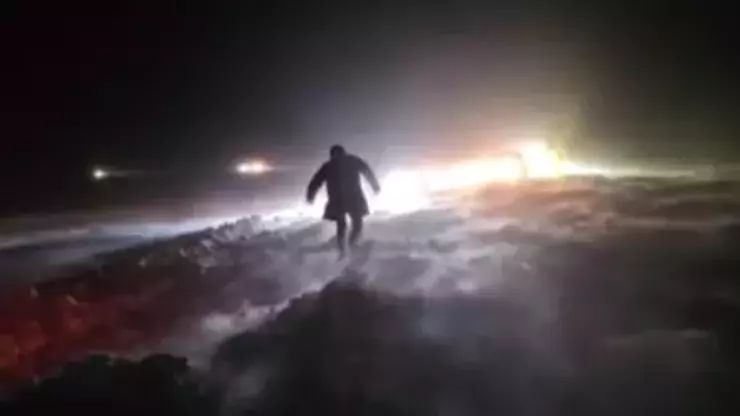 Monqolustana son 49 ildə ən güclü qar yağıb