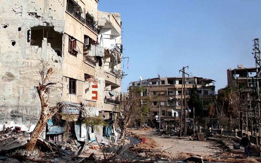 İsrail Dəməşq ətrafına yenidən aviazərbələr endirib