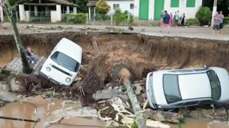 Braziliyada daşqın və torpaq sürüşmələri nəticəsində 8 nəfər ölüb