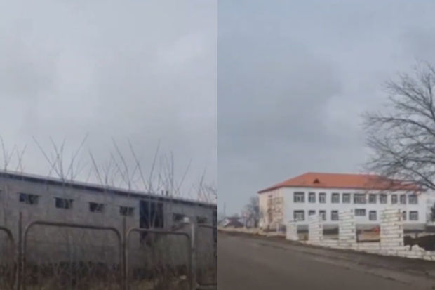 Ermənilər Xocalı məktəbini dağıdıb yerində konserv zavodu tikiblər - VİDEO