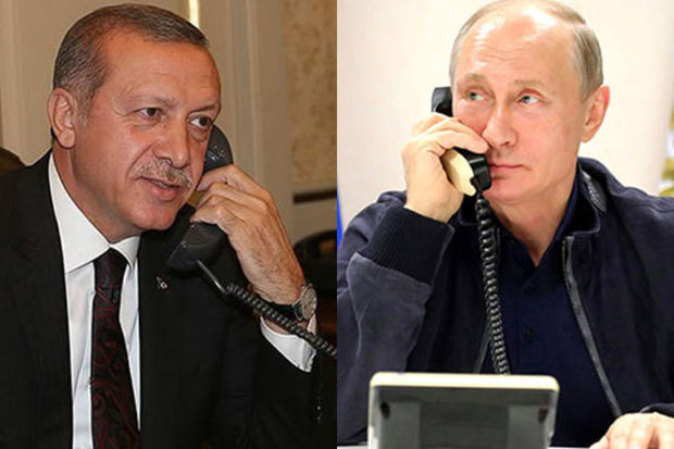 Putin Ərdoğana təşəkkür etdi