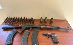 Şabranda silah-sursat tapılıb