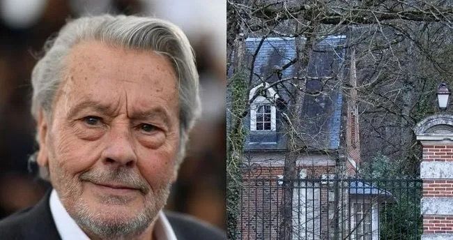 Məşhur fransız aktyoru Alen Delonun evindən çıxanlar şoka düşüb