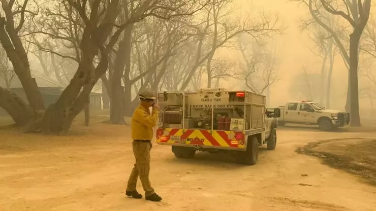 Texasda meşə yanğınları nəticəsində 1 nəfər öldü
