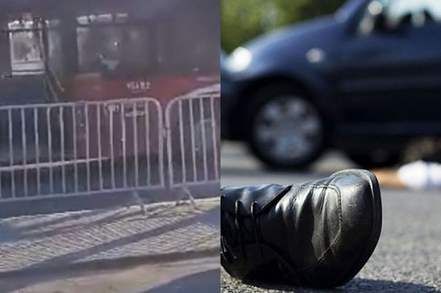 Bakıda gənc oğlan avtobusun altında qalaraq ölüb - VİDEO