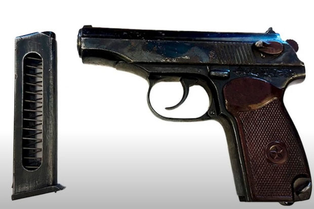Bakıda “Makarov”la gəzən şəxs saxlanılıb - FOTO/VİDEO