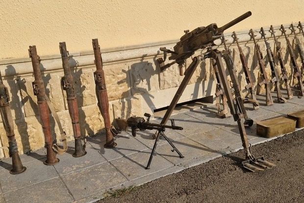 Xankəndidə cəbbəxana aşkarlandı