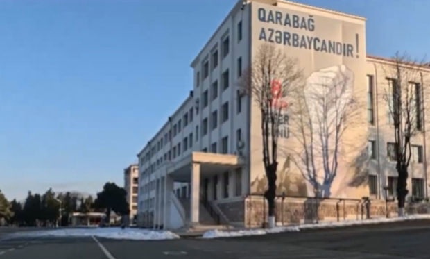 Abadlaşan Xankəndidən yeni görüntülər (VİDEO)