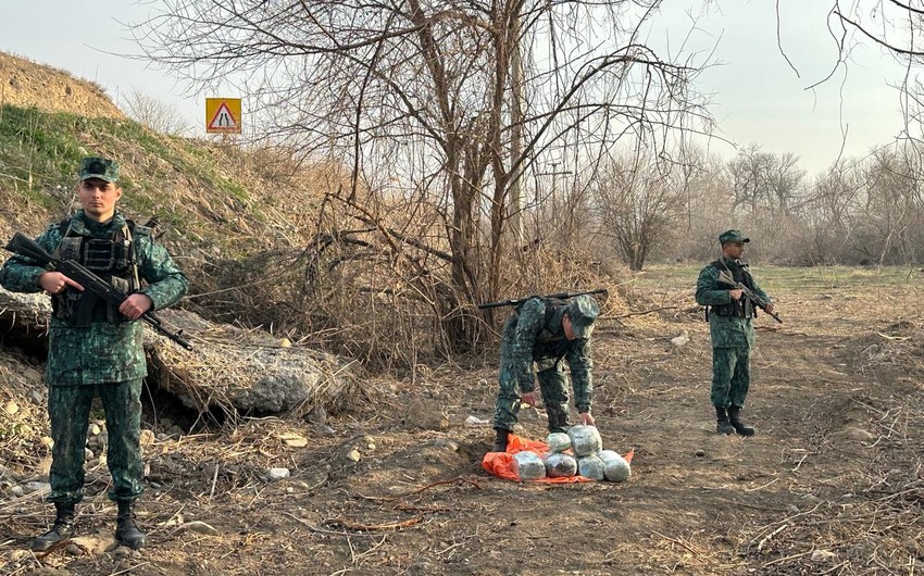 İrandan Azərbaycana narkotik keçirilməsinin qarşısı alınıb