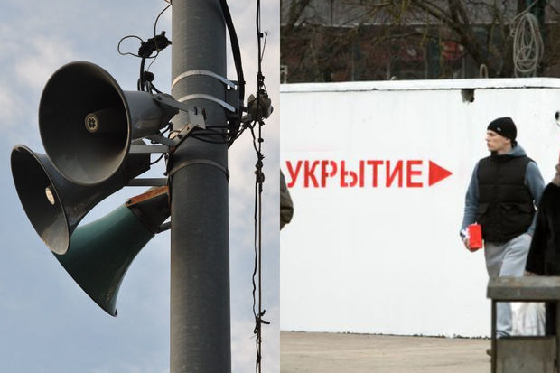 Rusiya vilayətində raket təhlükəsi elan edildi: “Sığınacaqlara!” - FOTO