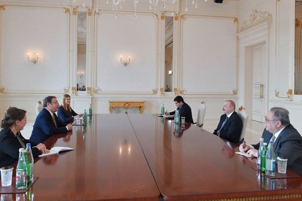İlham Əliyev BMT-nin İnkişaf Proqramının Administratorunu qəbul edib - FOTO