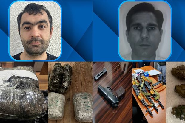 Xətai rayonunda saxlanılan narkokuryerlərdə 10 kq marixuana aşkar edilib - VİDEO