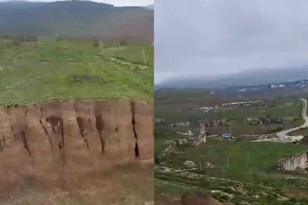 Xocavənd rayonunun Əmirallar kəndindən son görüntülər - VİDEO