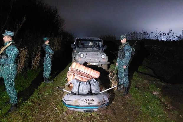 İrandan Azərbaycana külli miqdarda narkotik keçirilməsinin qarşısı alınıb - FOTO/VİDEO