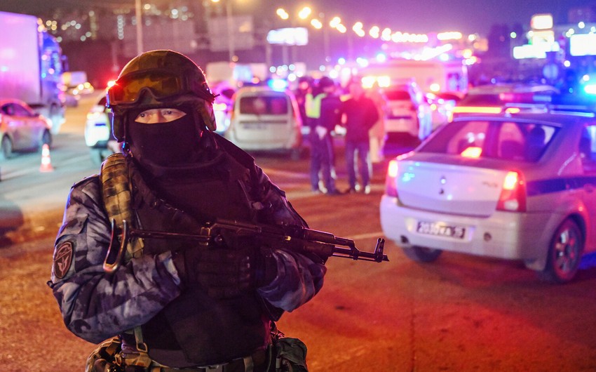 Rusiyada baş vermiş terror aktı ilə əlaqədər 11 nəfər saxlanılıb