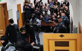 Rusiyada terror aktı törətməkdə şübhəli bilinənlər barəsində 2 ay müddətinə həbs qətimkan tədbiri seçilib