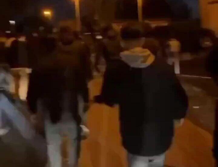 Belçikada PKK tərəfdarları ilə türklər arasında qarşıdurma - VİDEO