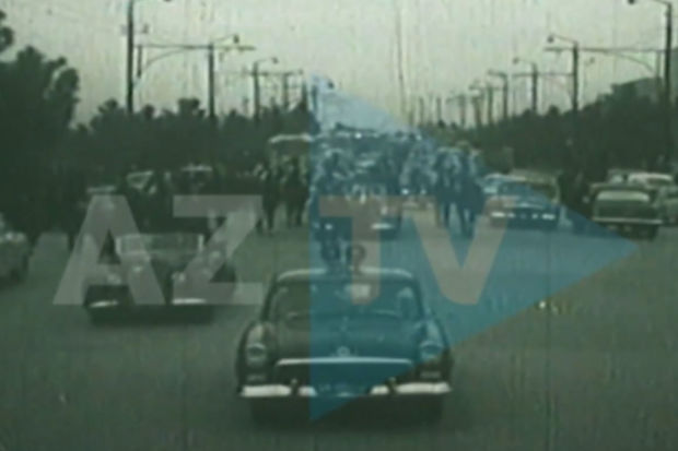 1970-ci ildə Bakıda qeyd olunan Novruz şənliyindən GÖRÜNTÜLƏR - VİDEO