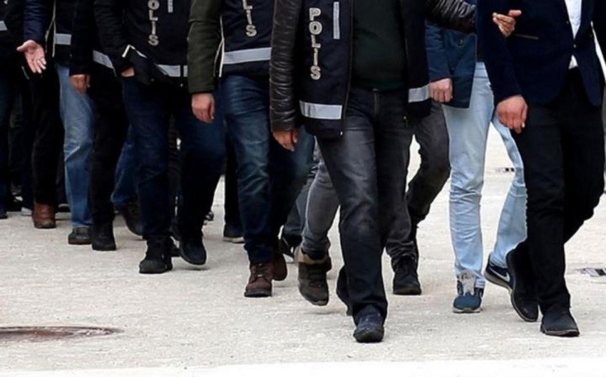 Türkiyə polisi əməliyyat keçirib, saxlanılanlar var