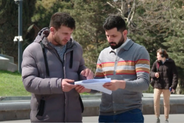 Bakıda qəribə hadisə: Özünün xəbəri olmadan işə götürüldü - VİDEO