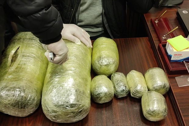 Keçmiş məhkum 12 kiloqram narkotiklə ələ keçdi - FOTO