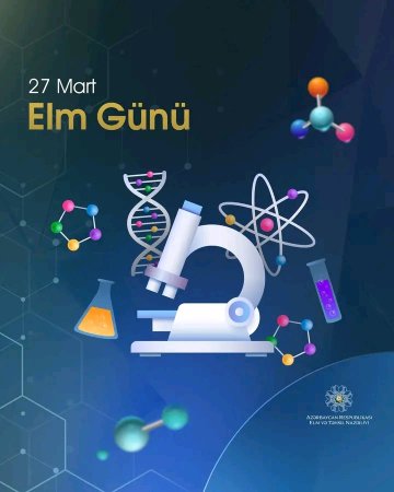 Rektor Şahin Bayramov Elm Günü ilə əlaqəli sosial şəbəkədə paylaşım edib