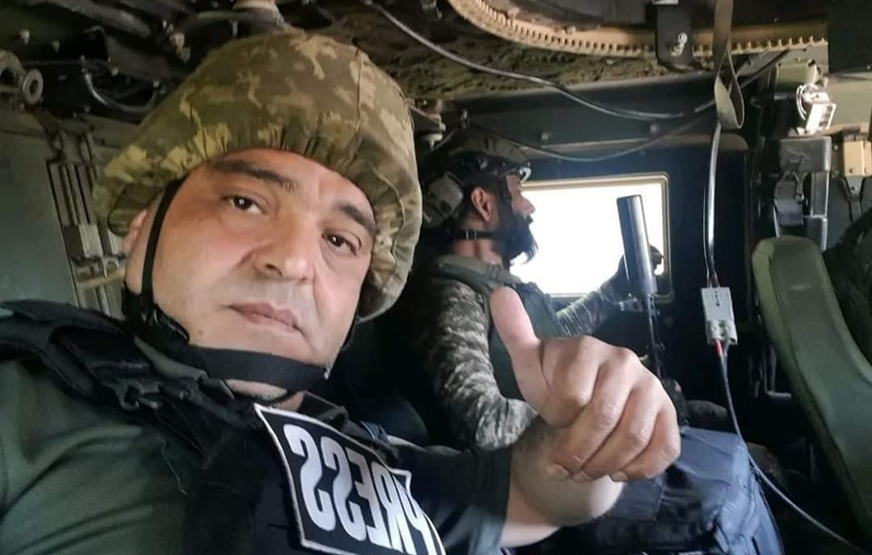 Azərbaycanlı jurnalist Ukraynada vəfat etdi (FOTO)