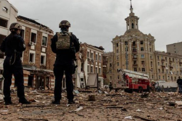 Ukraynada rusiyalılara məlumat ötürən qadın saxlanıldı: Xarkova raket hücumuna imkan yaradıb - FOTO