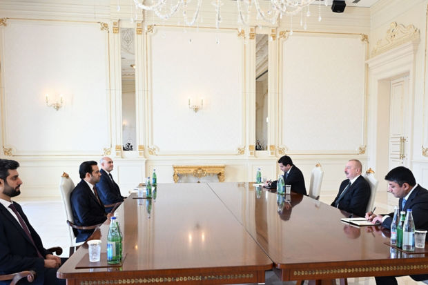 Azərbaycan Prezidenti İlham Əliyev Müsəlman Ağsaqqalları Şurasının Baş katibini qəbul edib - YENİLƏNİB + FOTO