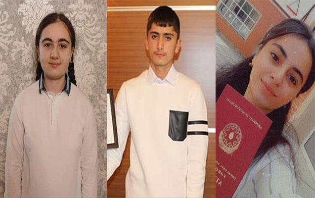 Buraxılış imtahanında yüksək bal toplayanların FOTOları