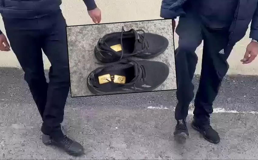 Türkiyədə ayaqqabılarında qaçaq qızıl külçələr tapılan ermənilər saxlanılıb